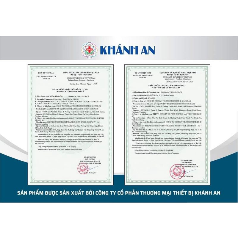 10 HỘP KHẨU TRANG ĐI MƯA KHÁNH AN