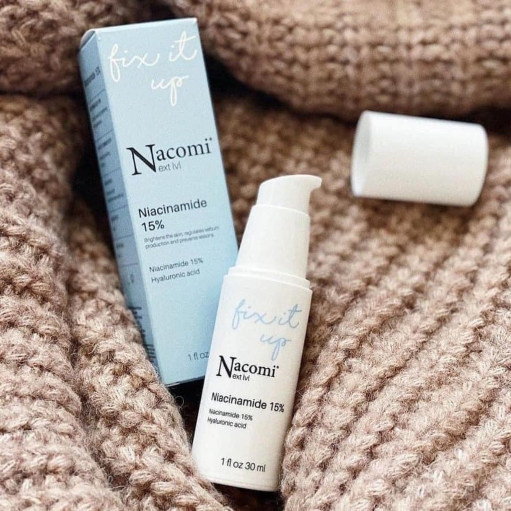 Serum Niacinamide 15% 20% 30ml giảm mụn sáng da hàng XT Ba Lan