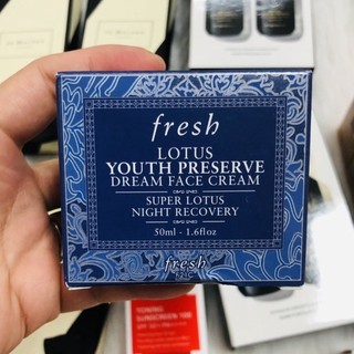 [CÓ BILL DUTYFREE] FRESH Lotus Youth Preserve Dream Face Cream - Kem Dưỡng Đa Tác Động 50ml