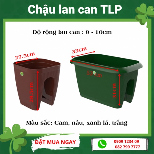 Chậu lan can TLP Talopa Tân Lợi Phát(Green City)