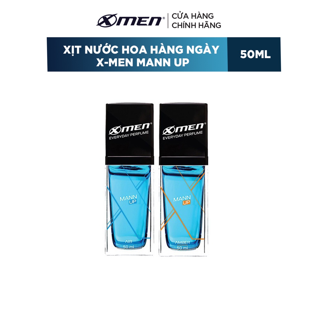 Xịt nước hoa Mann Up hằng ngày X-Men 50ml