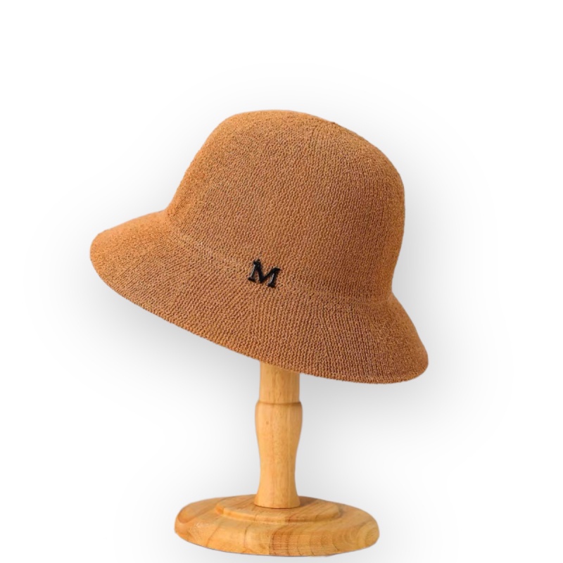 Mũ nón cói đi biển chữ M LAGU Accessories chống nắng