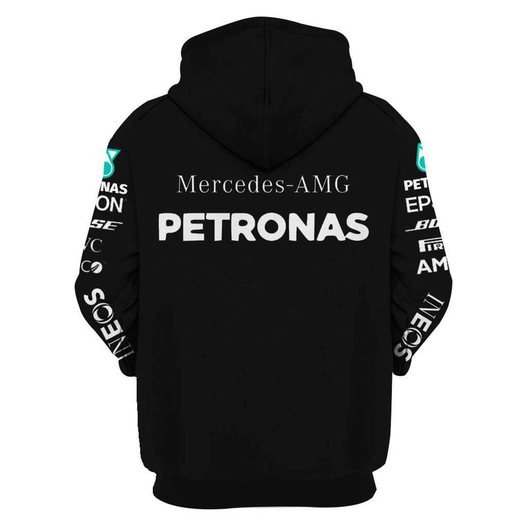 Áo Khoác Hoodie Ineos Pirelli Thời Trang Xuân Thu Cho Nam Và Nữ Mercedes AMG Petronas F1