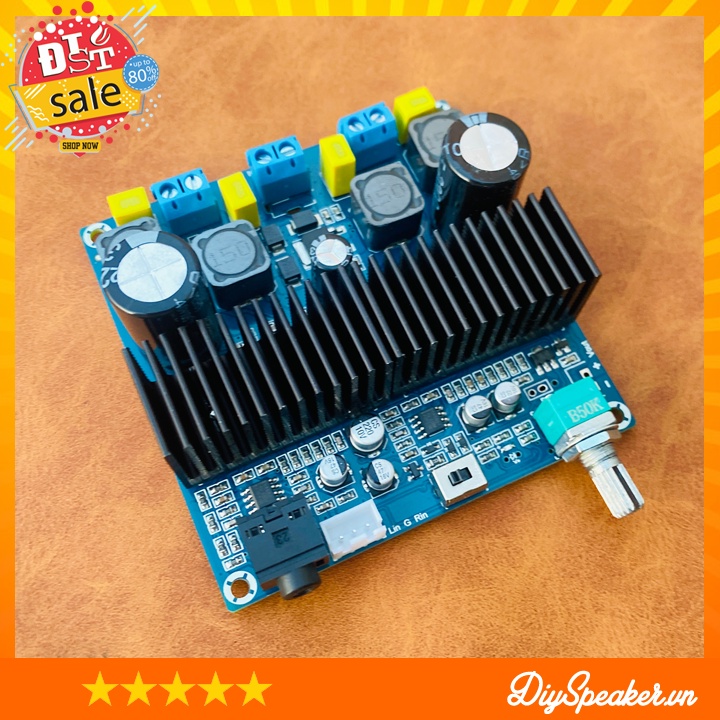 Mạch GEMAUDIO khuếch đại âm thanh 2.0 TPA3116 100W * 2 và 50W*2  từ DiySpeaker