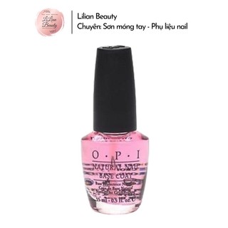 Sơn móng tay basecoat OPI nắp đen - Sơn dưỡng loại 1 - 15ml