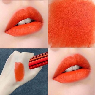 Son môi dưỡng ẩm hữu cơ tự nhiên chống thấm nước màu đỏ / tím / cam / san hô