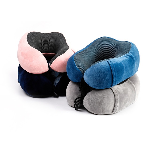 Gối kê cổ chữ U cao su non hàng nhập khẩu cao cấp