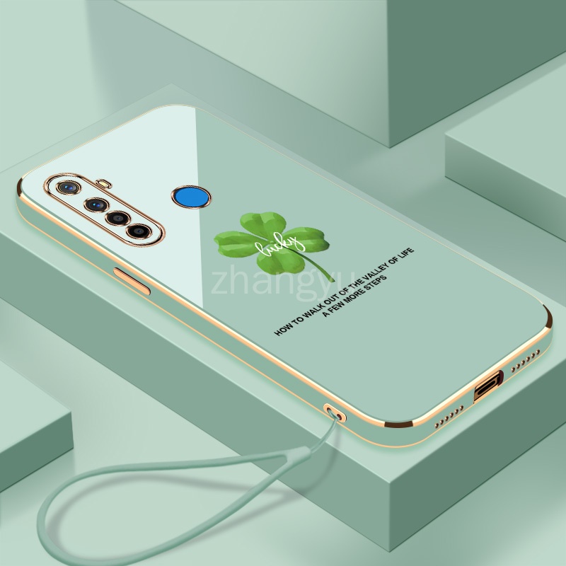 Ốp Điện Thoại Siêu Mỏng Mạ Viền Cho realme 5 5i 5s 6i realme c3 c3i realme Narzo 10a 10 Narzo 20a