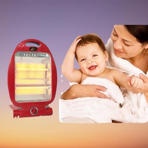 Quạt sưởi Đèn sưởi hồng ngoại hình cá 800w, có role an toàn