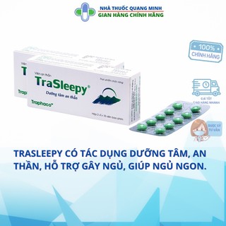Viên uống an thần ngủ ngon TraSleepy Traphaco