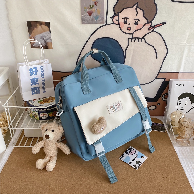 Túi Đeo Chéo Bằng Vải canvas Thời Trang Dành Cho Nữ