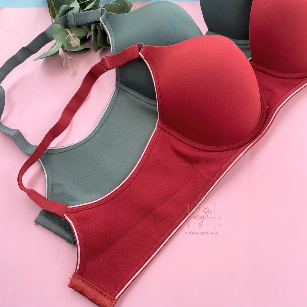 Áo lót có gọng đệm mỏng quả to size lớn, áo ngực nữ trơn bản to ngoại cỡ bigsize tới 42 cho người béo 2472