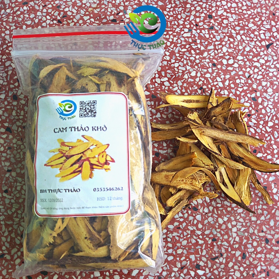 Cam thảo thái lát 100g