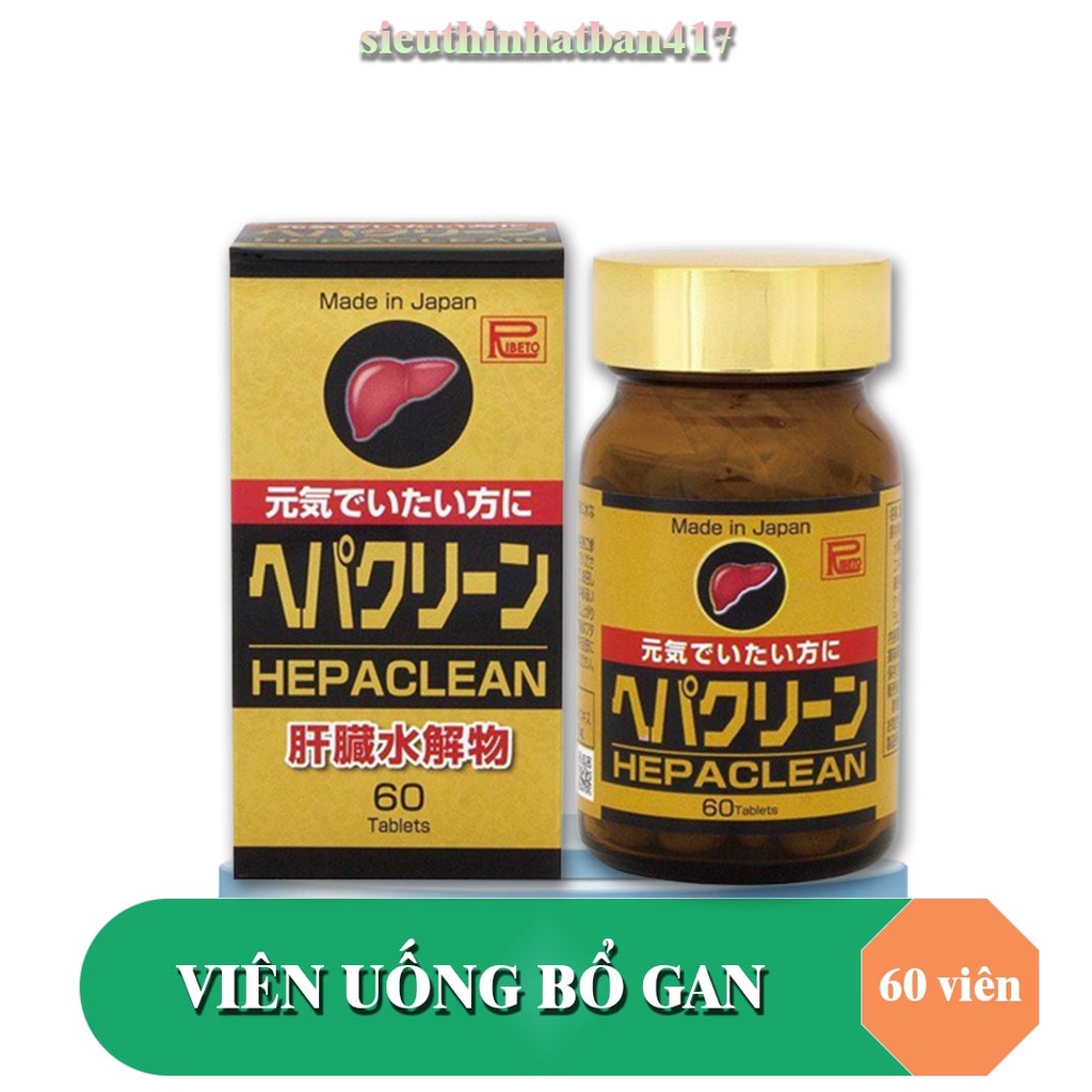 Bổ gan Hepaclean 60v