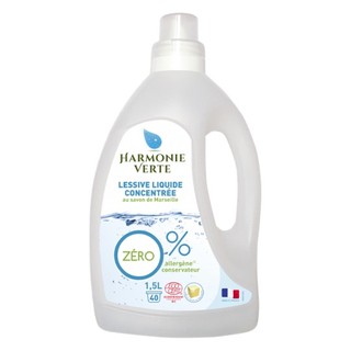 Nước giặt sinh học đậm đặc bạc hà Harmonie Verte - Gravier - 1,5L và 5L