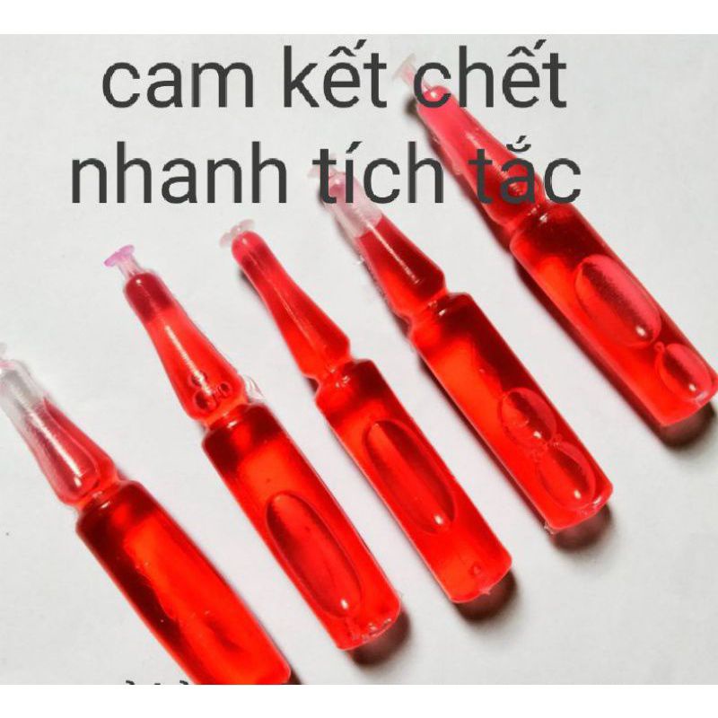 Thuốc diệt chuột.. chết nhanh tại chỗ.. loại đầu nhọn ống mềm loại cũ