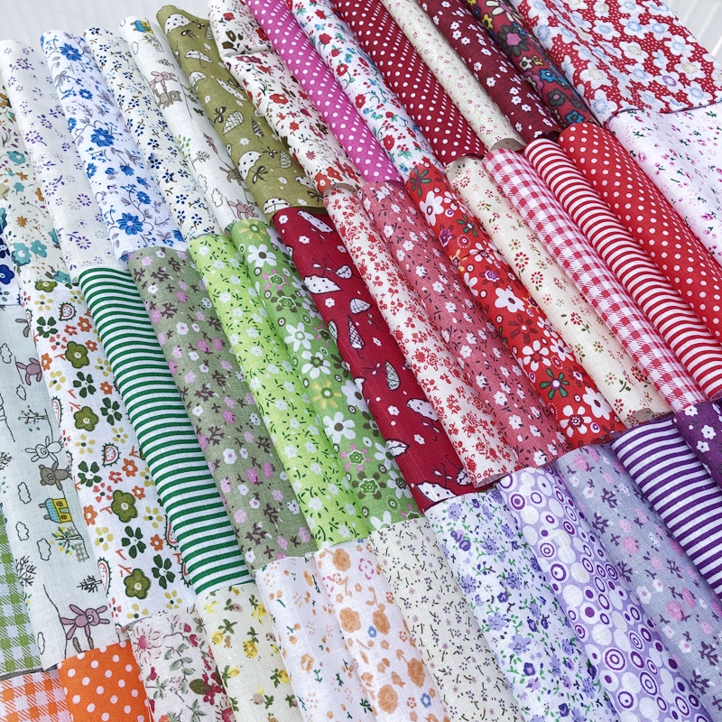 Vải Cotton Màu Trơn 50x150CM Dành Cho Người Mới Bắt Đầu