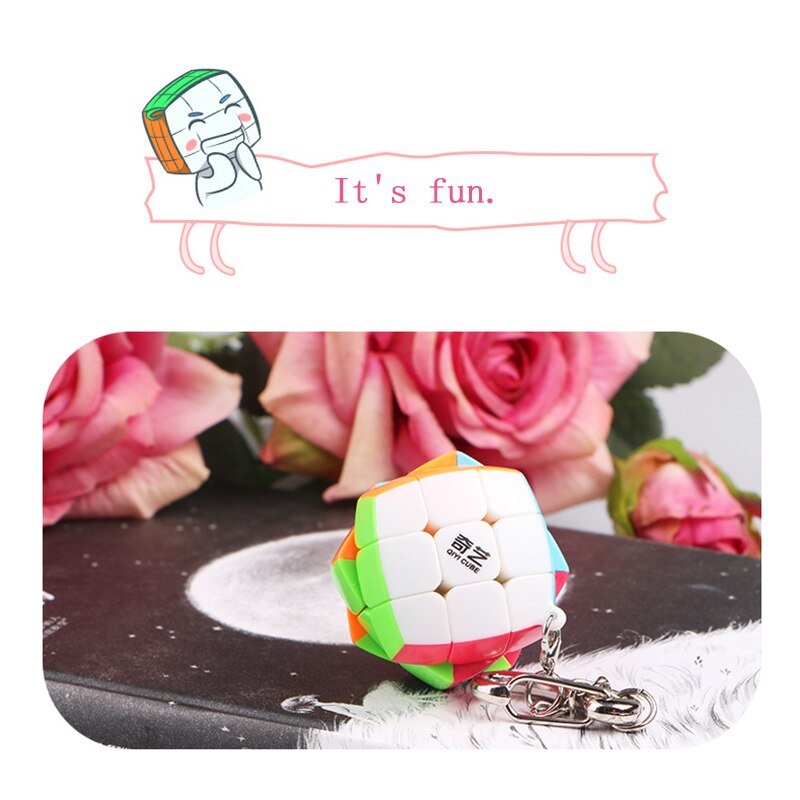 Móc Khóa Hình Khối Rubik Mini 2nd Đặt Hàng Thứ 3