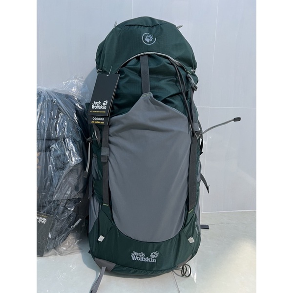 balo phượt trợ lực trekking jack Wolfskin 40l