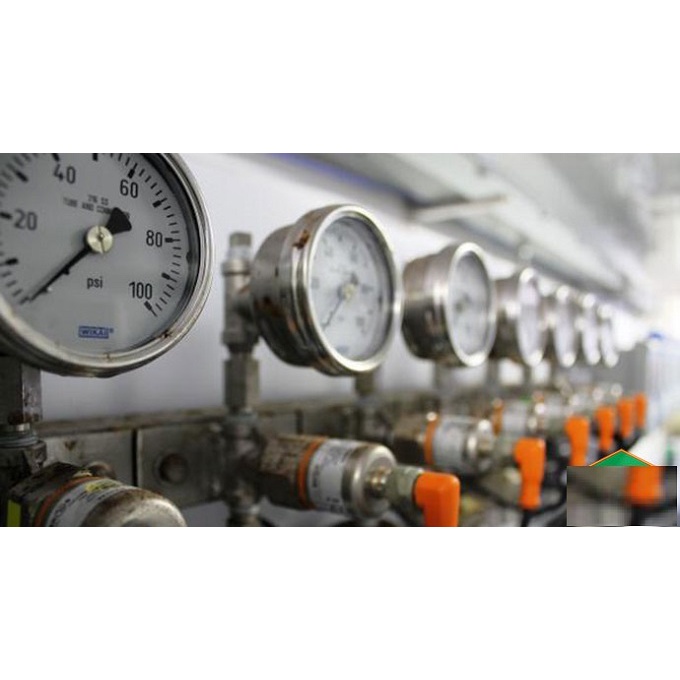 ĐỒNG HỒ DẦU ĐO ÁP SUẤT HƠI KHÍ NÉN PHI 63MM LOẠI 5,7,10,15,20,25,50,100,250,400,500 kg