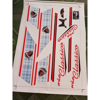 tem rời clasico 2019, decal 3 lớp