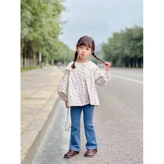 Quần ống loe dễ thương cho bé
