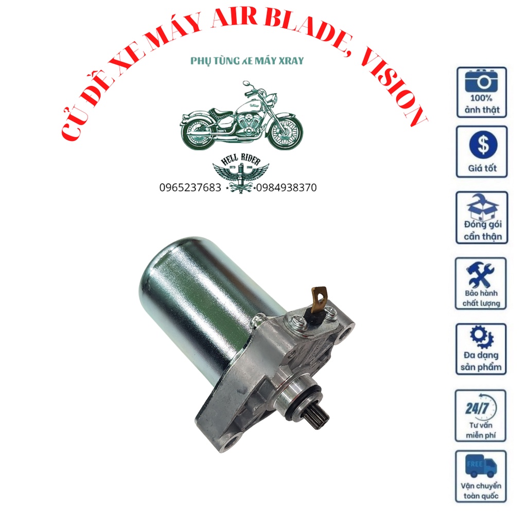 Củ đề xe máy Air blade, Vision, Lead.