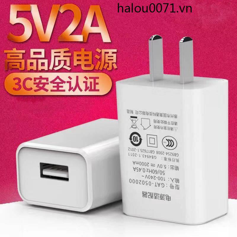 Cục Sạc Nhanh 5v2a 5V Foot 2A 3C Cho Điện Thoại / Máy Tính Bảng