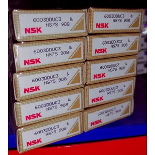 VÒNG BI NSK DDU(bít nhựa) 60xx  (6000-6001-6002-6003-6004-6005)