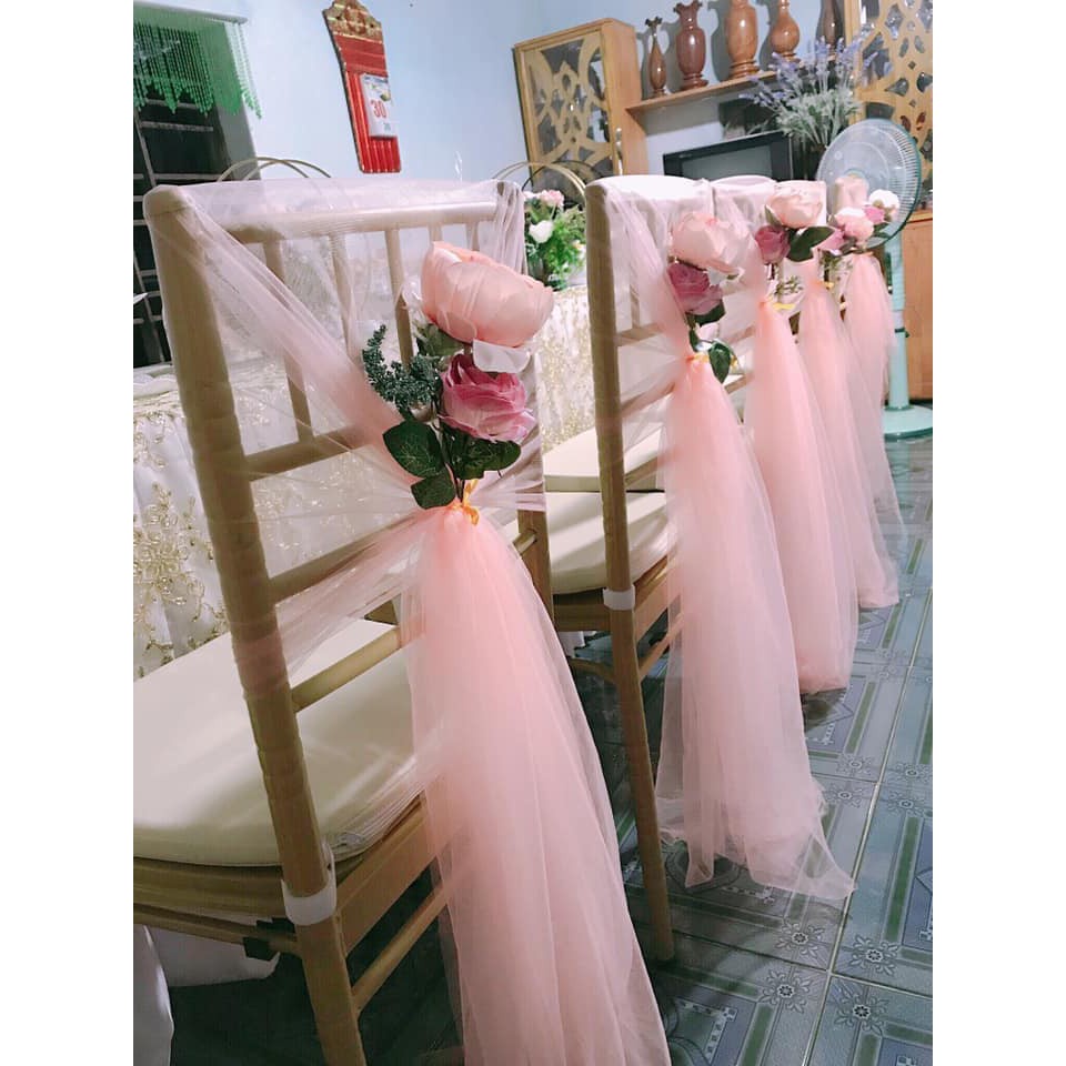 [Sỉ tận gốc] Combo 10m voan lưới mềm tự chọn màu khổ rộng 1m7