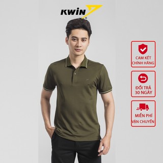 Áo thun polo nam KWIN chính hãng lịch sự thiết kế dáng ôm chất liệu cao cấp thấm hút tốt KPS016S9