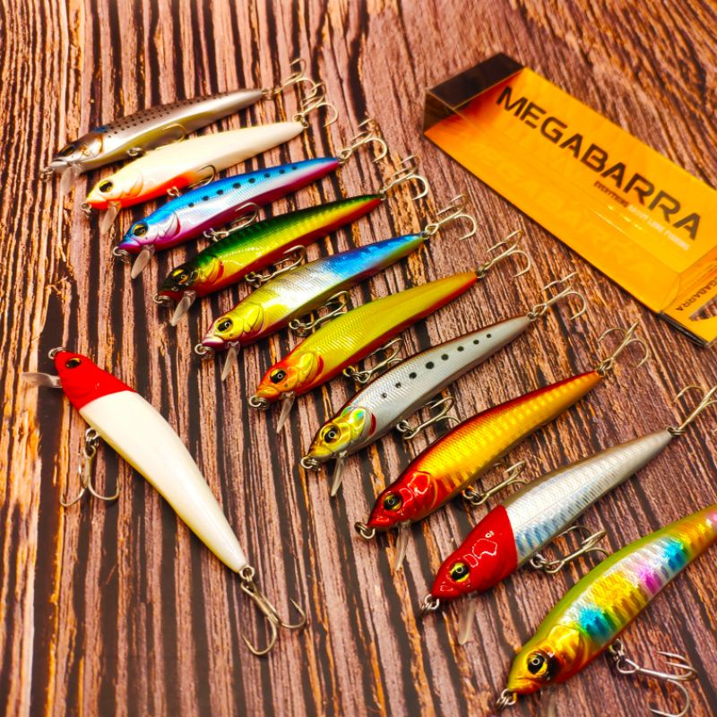 Mồi Câu Megabarra FX9 8.8g 90mm Floating Minnow