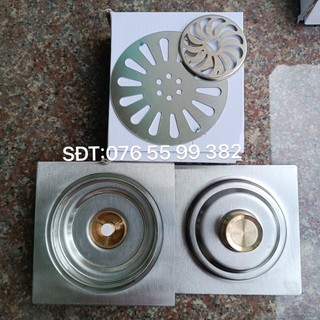 Phễu Thoát Sàn Chống Mùi Hôi,Chống trào ngược và côn trùng Inox 304