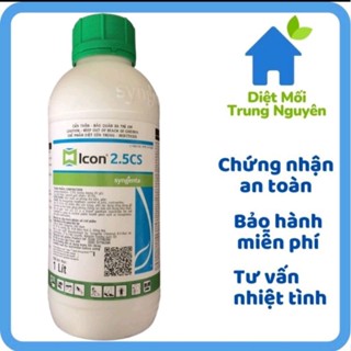 Thuốc diệt muỗi và côn trùng Icon 2.5cs chai 1 Lít  cực mạnh thuốc xịt muỗi y tế không mùi
