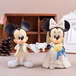 Tượng mô hình chuột Mickey Minnie