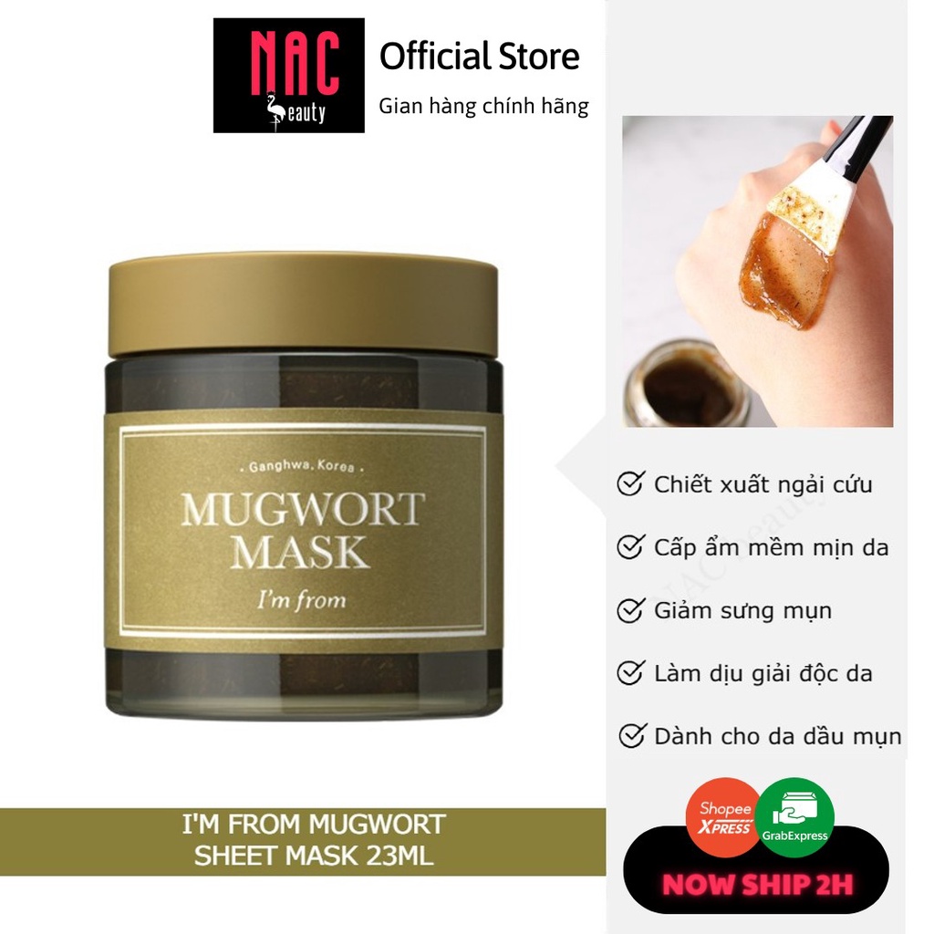 Mặt Nạ Ngải Cứu I'm From Mugwort Mask