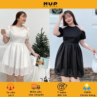 Đầm cổ yếm đầm xoè bigsize MUP Bigsize DCY