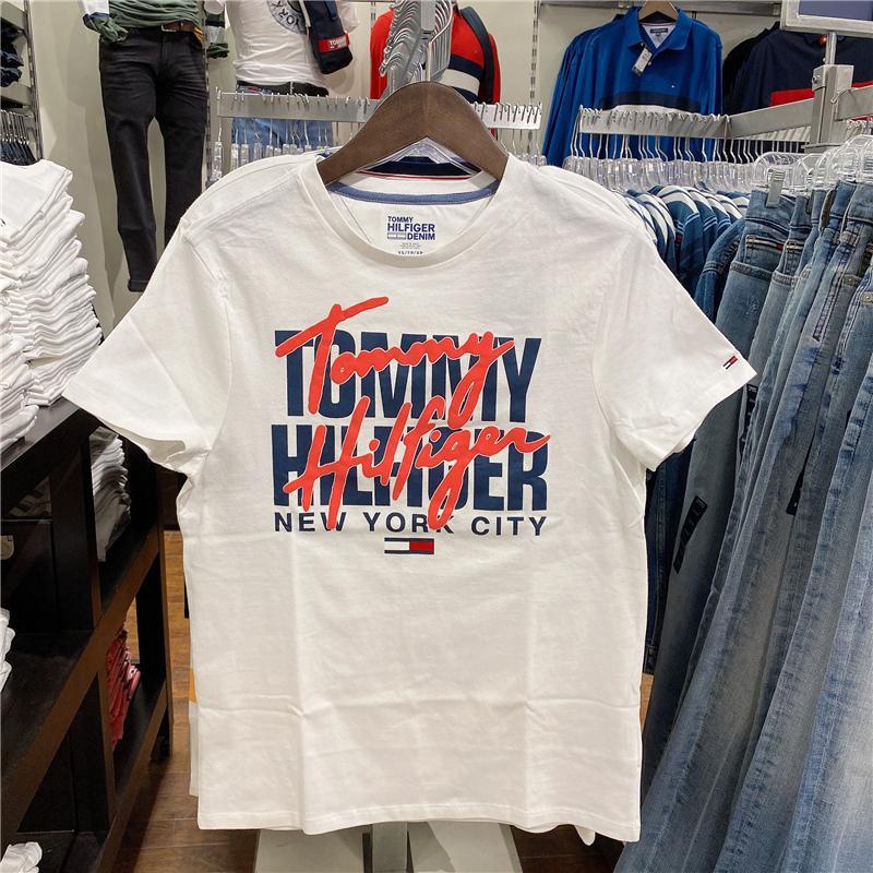 Áo Thun tommy Hilfiger tommy Thời Trang Cao Cấp Cho Nam
