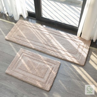  Thảm Lau Chân Cotton Len Sợi Ngắn Siêu Thấm Dày Viền Ra Vào Cửa Nhà Tắm,Thảm Trải Sàn Phòng Khách,Phòng Ngủ Quán Xá,Spa 