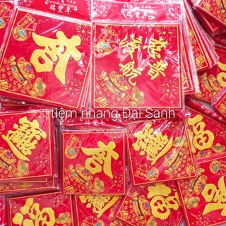 VẢI NHUNG DÁN TRANG TRÍ TẾT