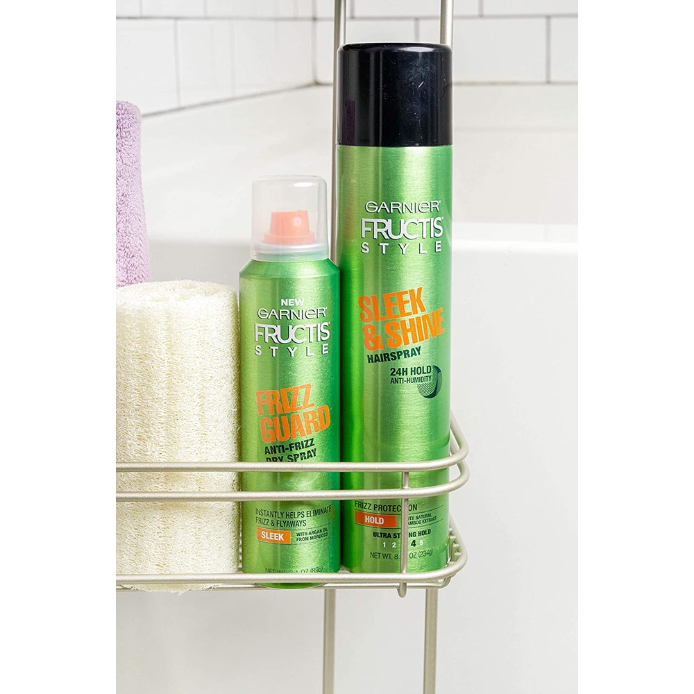 Garnier Fructis Style Sleek and Shine Hairspray xịt cách nhiệt & giữ bóng  tóc, giữ nếp tóc đẹp trong lượng 234g | Shopee Việt Nam