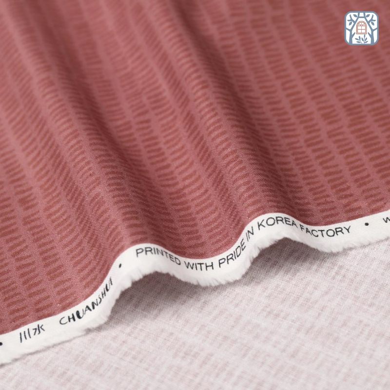 CS21-149 Vải cotton 100% tự nhiên🍒Chuanshui🍒khổ vải 145cm,Noel bông tuyết