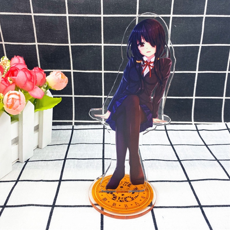 Mô Hình Nhân Vật Kotori Itsuka Action Tokisaki Kurumi Đứng Bằng Acrylic
