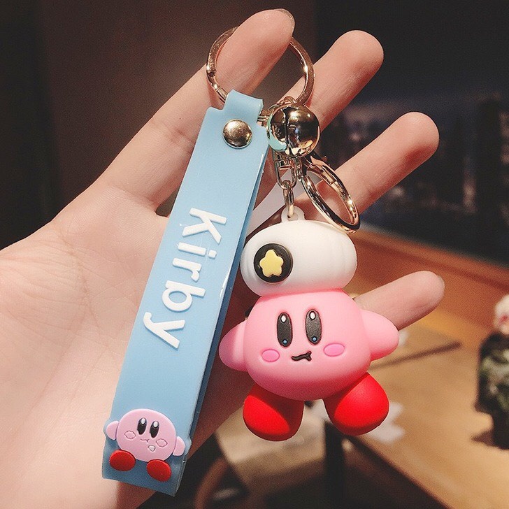 Móc Khoá Game Kirby Dễ Thương Phụ Kiện Túi Xách ,Game, Móc khóa treo