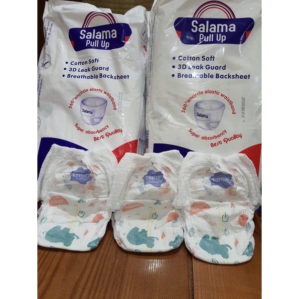 bỉm quần salama 52 miếng size M52 l52 xl52 xxl5