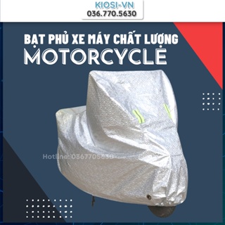 Áo trùm xe máy, bạt phủ xe, Trang bị bảo vệ xe tránh nắng mưa DÀY DẶN, CHE CHẮN TỐT