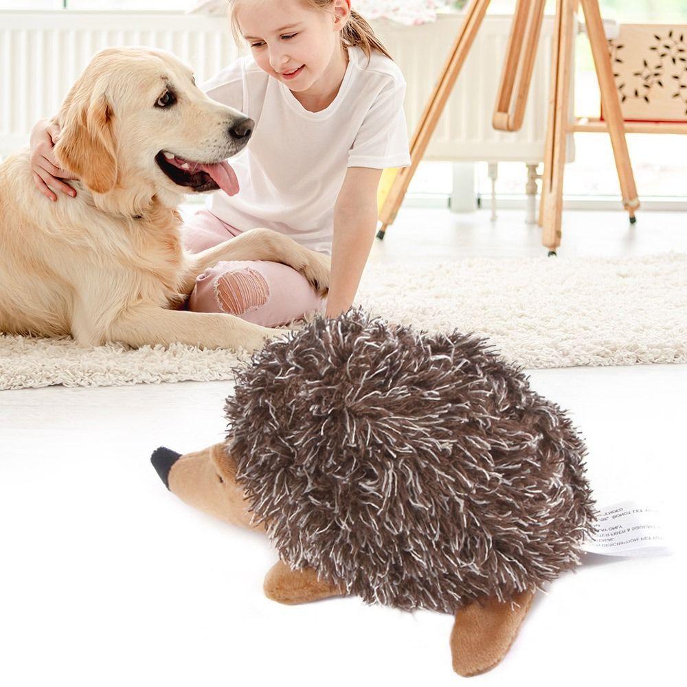 Đồ Chơi Nhồi Bông Phát Ra Tiếng Kêu Hình Động Vật Dễ Thương Cho Thú Cưng