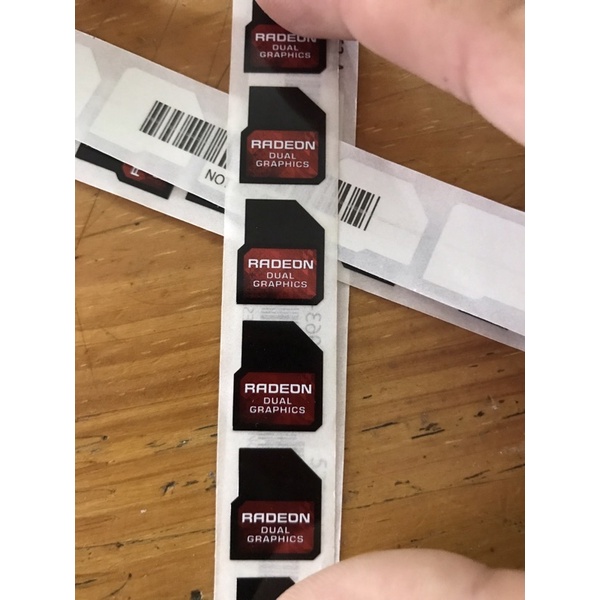 Tem dán trang trí  laptopVGA Radeon