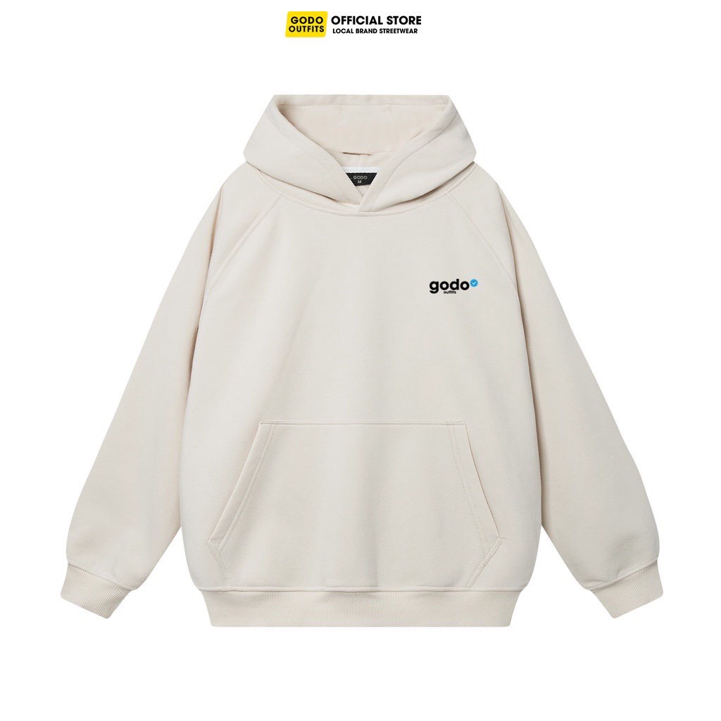 Áo Hoodie GODO SPECIAL EDITION OF GODO Mũ Trùm 2 Lớp Unisex Phù Hợp Nam Nữ AA6