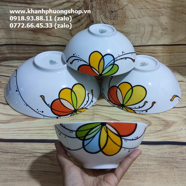 tô Daisy Bóng Bay sứ Minh Long 15,18,20,23cm - tô daisy bóng bay sứ minh long
